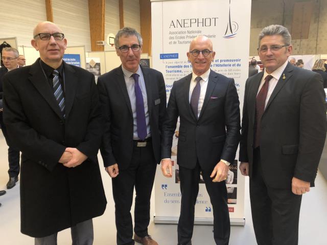 Alain Henriet, Jacky Ribeyre, Joseph le Gal et Michel Lugnier