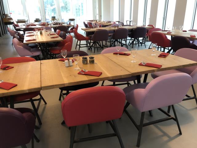 Un des salle de restaurant de l'antenne formation de la CMA