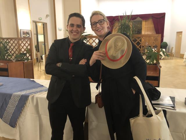 Kleven Chauvet et Aurore Leroy formatrice Barman au lycée Sainte-Anne