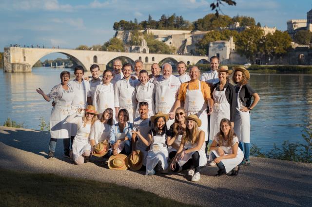 Une partie des chefs et des apprentis mobilisés pour cette troisième édition.