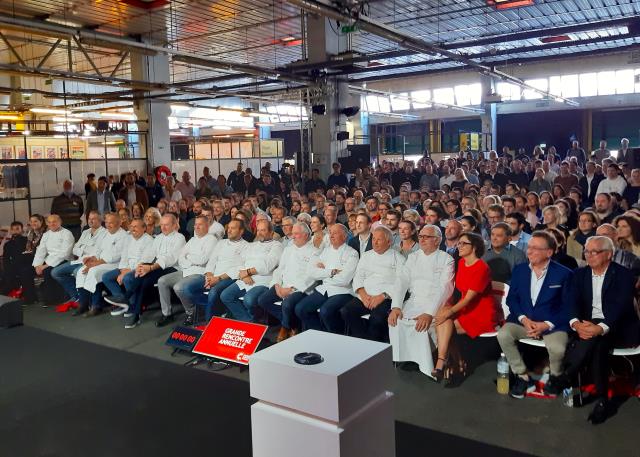Un millier de membres du Collège culinaire de France sont venus, le 23 septembre à Paris, pour leur « Grande Rencontre » annuelle.