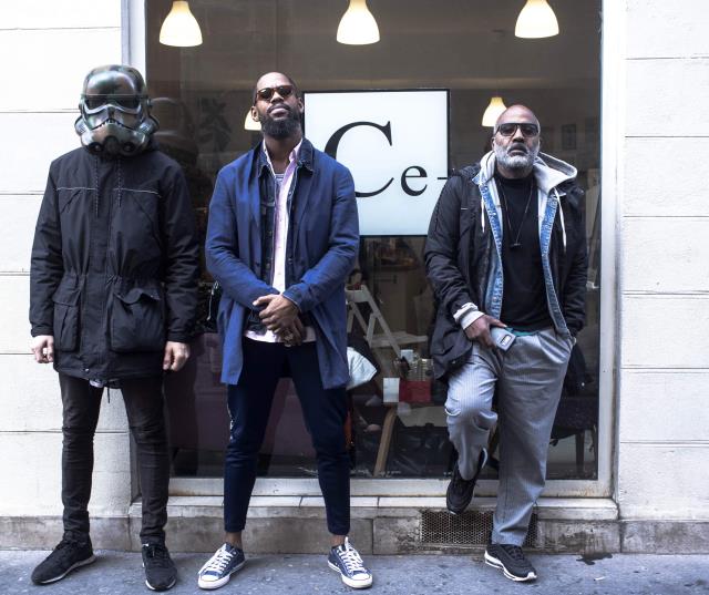 Stephen Marie, au centre, a co-fondé l'enseigne Céréaliste, un concept-store qui intègre un bar à céréales.