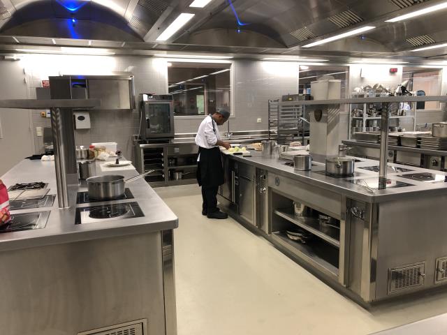 une des cuisine de l'antenne formation de la CMA