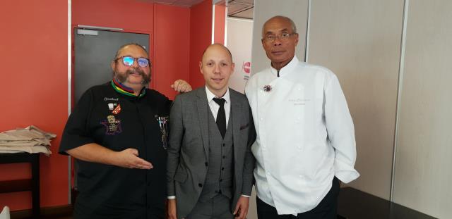 Philippe Gardette, Benjamin Milloux et James Roy
