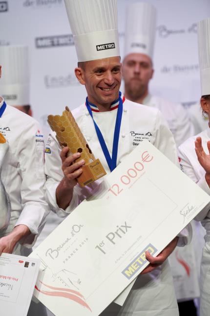 Davy Tissot en route pour le Bocuse d'or Europe.