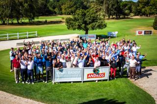 Les participants au trophée golf de la restauration hors domicile.
