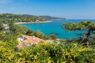 Une plage de Ramatuelle.