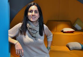 Catherine Panattoni, une femme d'intuition qui nourrit des idées originales.