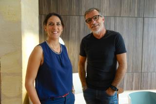 Séverine Perrier et Jean-Philippe Burgeat