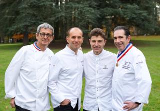 Alain Le Cossec, Davy Tissot, Jean Sulpice et Fabrice Prochasson.