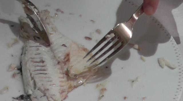 4 - Préparation des filets du dessous.