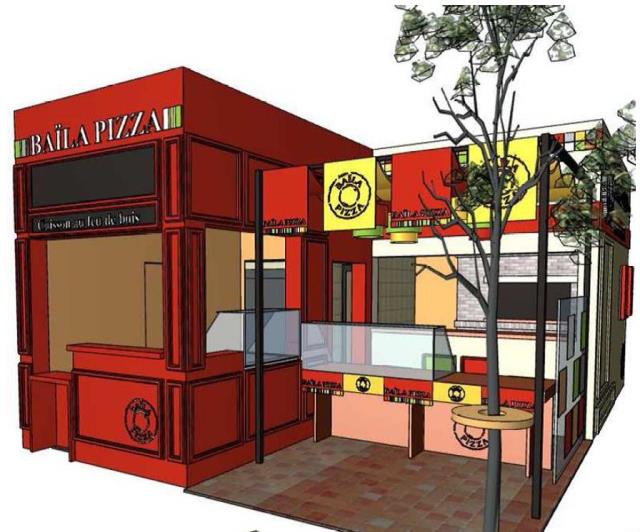 Le corner Baïla Pizza a été imaginé, dans un premier temps, pour l'hôtellerie de plein air, et sera donc dévoilé lors du salon Campo Ouest les 18 et 19 novembre prochains.