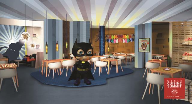 3 - Marvelicious Restaurant des Super Héros - Mega trend support : Cuisine Refondation (Education)