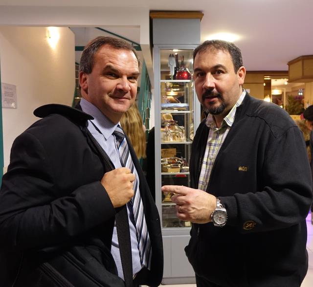 Fabrice Galland et Christophe Pillière : toujours aller de l'avant.