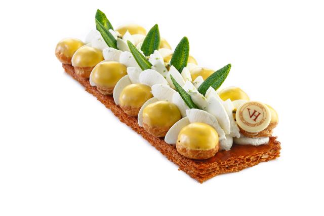 Saint-Honoré citron vert - ananas.