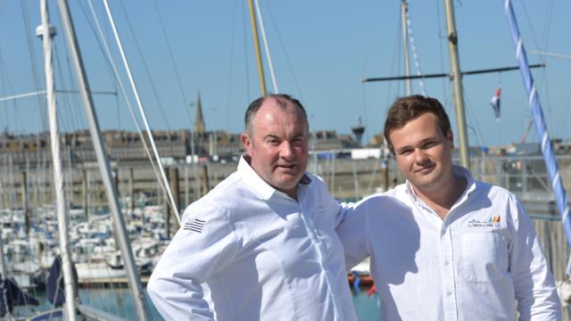 Luc Mobihan, chef étoilé du Saint-Placide, a concocté tous les repas du jeune skipper Nils Boyer