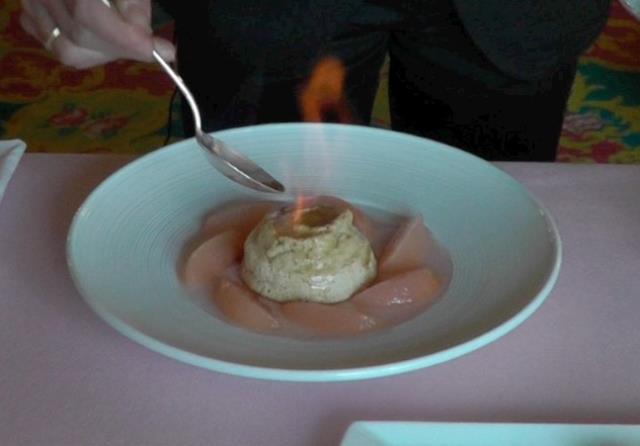Le moment spectaculaire du flambage.