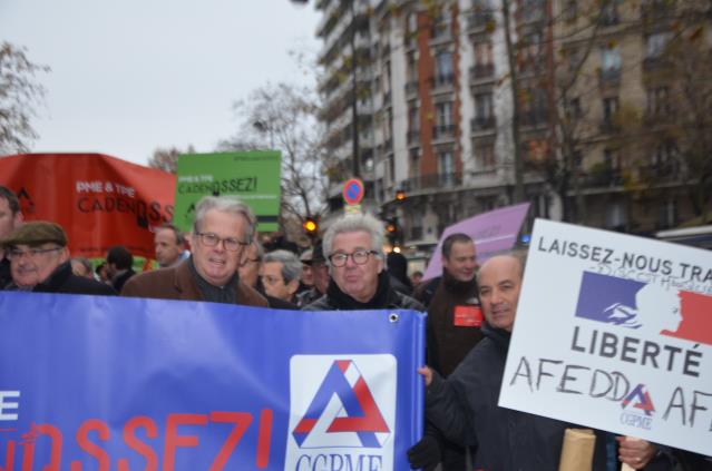 De g à d : Jean-Pierre Chedal, Didier Chenet et Phillippe Garcia.