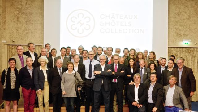 Les actionnaires de Châteaux & Hôtels Collection, réunis le 6 octobre dernier.