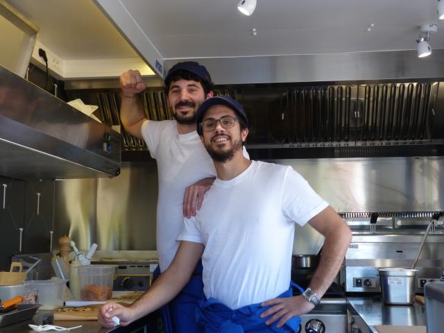 Tacos, Fabrice Mignot et Guillaume Corona, mécanos du goût.