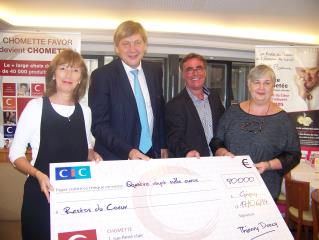 Thierry Drecq (à gauche), président du groupe ECF, et Eric Le Judec, président de Mark & Styl,...