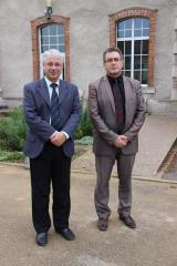 Paul-Robert Moreno, proviseur du lycée professionnel Alain Fournier à Verdun  (55), et Pascal...