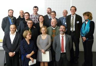 Sur la photo : les 9 professeurs en CERPEP, trois jeunes en formation initiale, tous ayant reçus le...