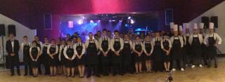 Les élèves du lycée St Pierre de Fourmies (59) et leurs professeurs ont organisé une belle soirée...