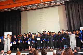 Chaque année, la Faculté des métiers de l'Essone met ses nouveaux diplômés à l'honneur.