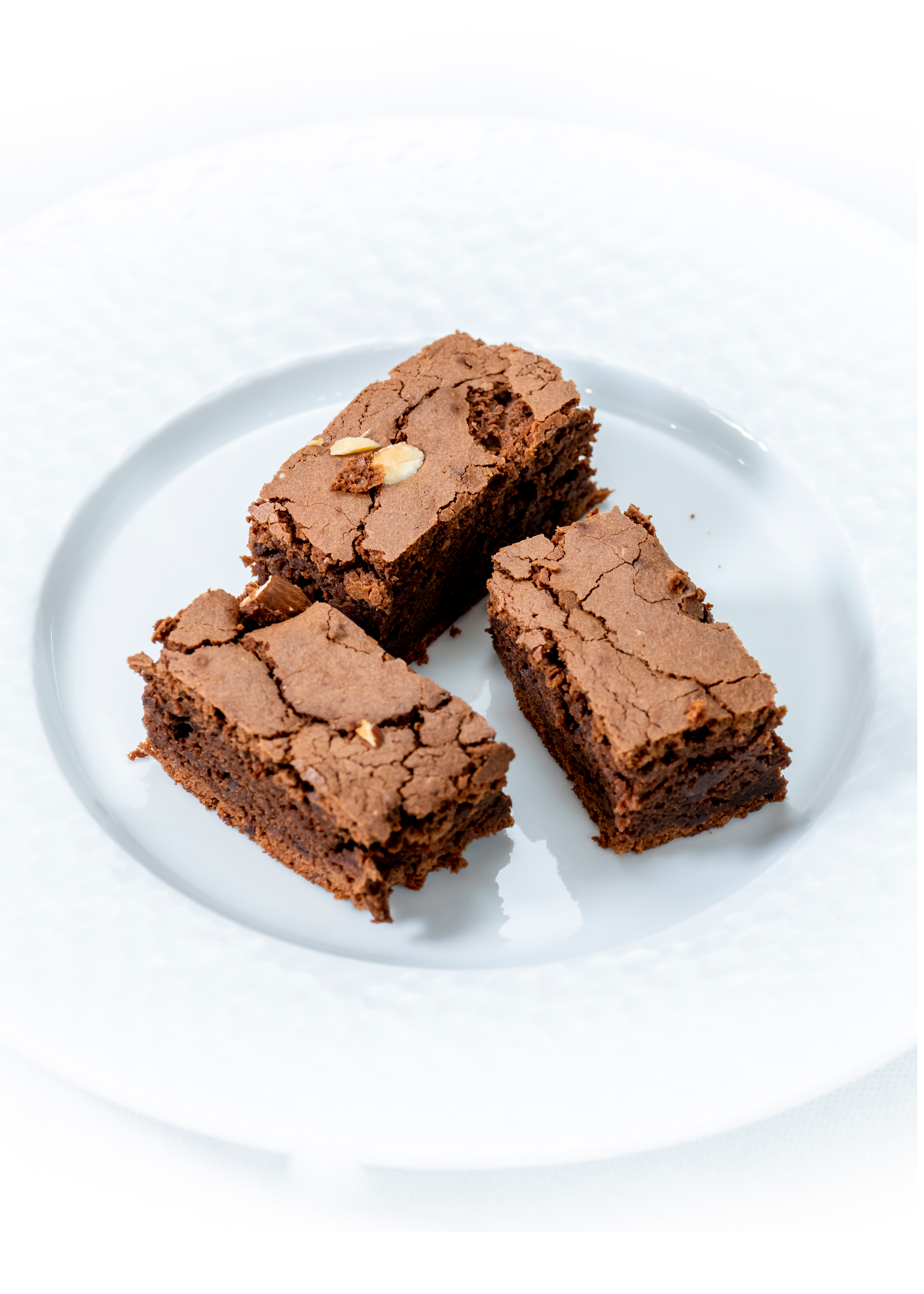 Brownies au chocolat et haricots rouges.