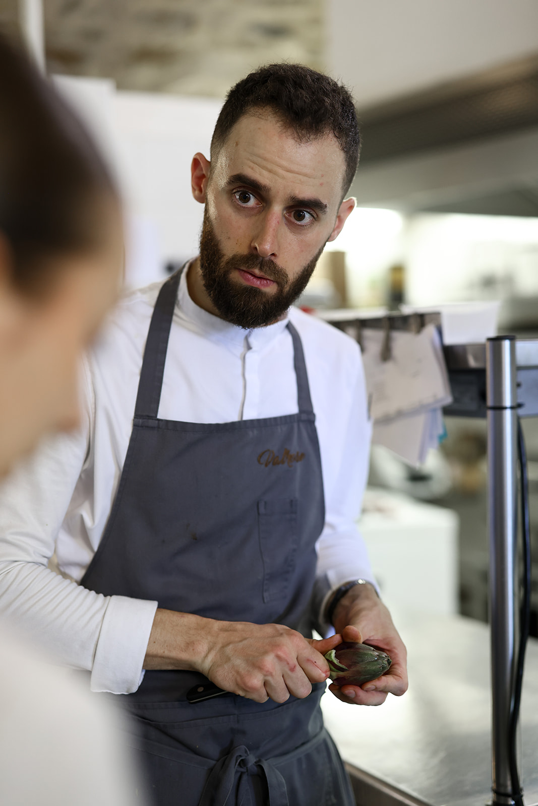 Le chef Kévin Vaubourg.
