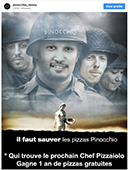 Il faut sauver les pizzas Pinocchio, Nmes