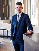 Jeremy Fernandes, directeur d'un restaurant toil en Estonie