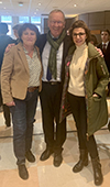 De gauche droite : Esther Milland, prsidente de l'Anephot, Patrice Hauchard, directeur du lyce Albert de Mun, et Rachida Dati, maire du VIIe arrondissement de Paris