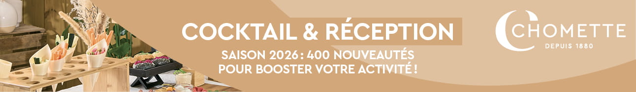 Chomette : cocktail & réception saison 2026