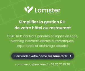 Lamster Simplifiez la gestion RH de votre hôtel restaurant