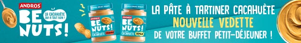 Be Nuts, la pâte à tartiner cacahuète nouvelle vedette de votre buffet petit déjeuner !