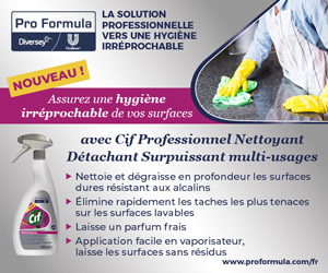 Pro Formula, la solution professionnelle vers une hygiène irréprochable