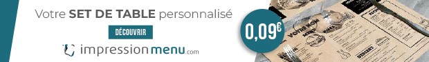 L'impression Menu : votre set de table personnalisé