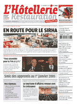 Le journal de L'Htellerie Restauration numro 2908 du 20 janvier 2005
