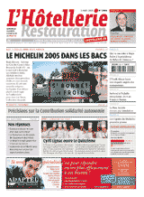Le journal de L'Htellerie Restauration numro 2914 du 3 mars 2005