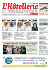 Le journal de L'Htellerie Restauration n 3017 du 22 fvrier 2007