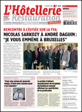 Le journal de L'Htellerie Restauration n 3039 du 26 juillet 2007
