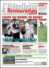 Le journal de L'Htellerie Restauration n 3044 du 30 aot 2007
