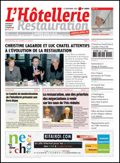 Le journal de L'Htellerie Restauration n 3059 du 13 dcembre 2007