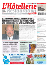 Le journal de L'Htellerie Restauration n 3066 du 31 janvier 2008