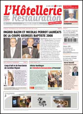 Le journal de L'Htellerie Restauration n 3073 du 20 mars 2008