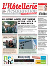 Le journal de L'Htellerie Restauration n 3092 du 31 juillet 2008