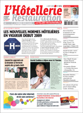 Le journal de L'Htellerie Restauration n 3094 du 14 aot 2008