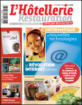 Le journal de L'Htellerie Restauration n 3098 du 11 septembre 2008